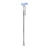 Folding walking stick ACTIONMED silver