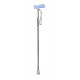Folding walking stick ACTIONMED silver
