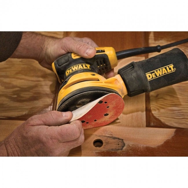 DeWALT DWE6423-QS portable sander Orbital sander 12000 OPM Black, Yellow 280 W