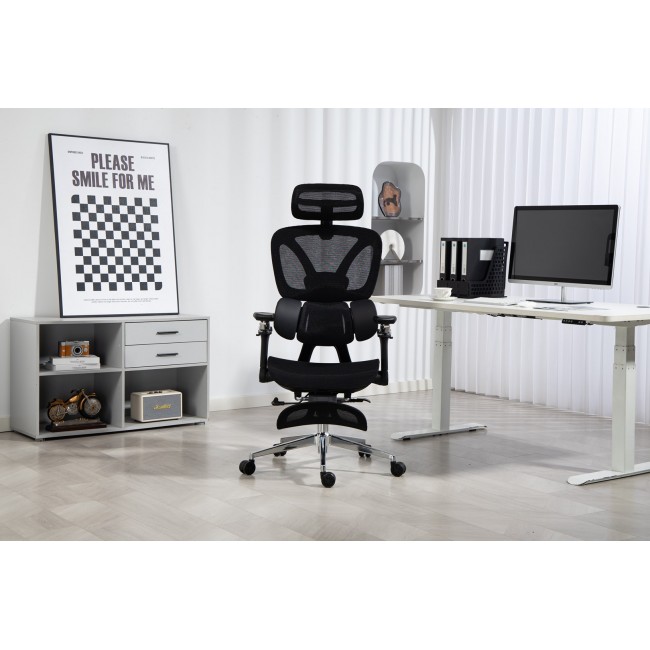 Activejet Office chair Ergonomic YK848 black