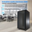 Extralink Rackmount cabinet 22U 600x800 Black standing Extralink Rackmount cabinet 22U 600x800 Black standing