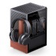Jonsbo T6 PC Case, Mini-Tower, Mini-ITX, Tempered Glass, Wood, black