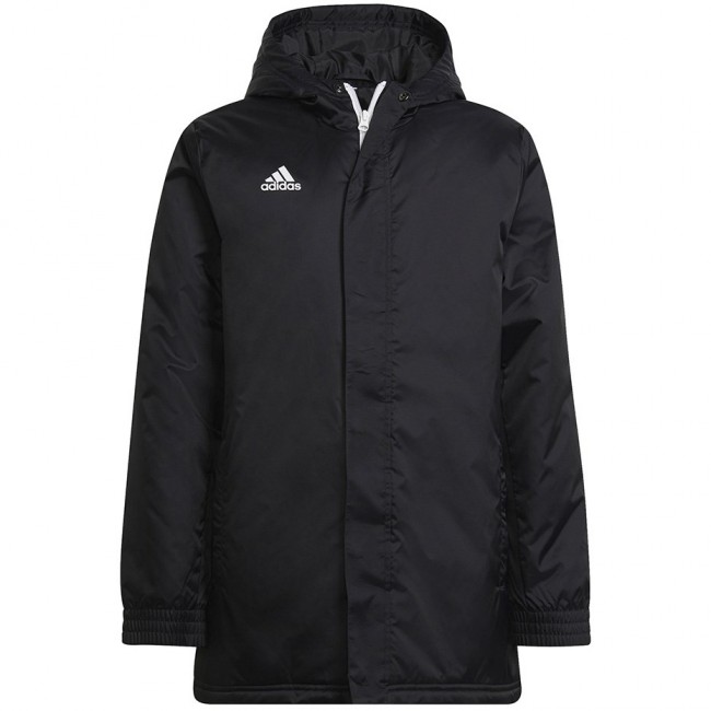 adidas Entrada 22 Stadium Kids Jacket black H57569 adidas Entrada 22 Stadium Kids Jacket black H57569