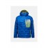 Kurtka puchowa męska PEAK PERFORMANCE M Helium Aop Utility Down Hood kolor niebieski - XL