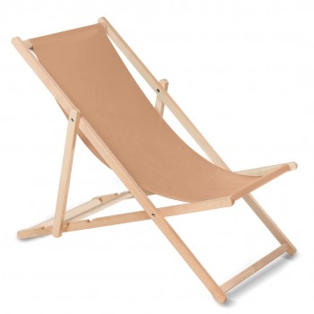 Wooden chair made of quality beech wood with three adjustable backrest positions light brown color GreenBlue GB183