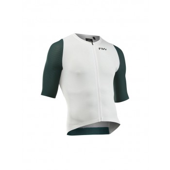 Koszulka rowerowa NORTHWAVE Extreme Evo Jersey S/s bia a - L