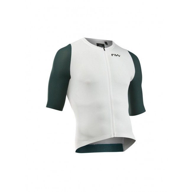 Koszulka rowerowa NORTHWAVE Extreme Evo Jersey S/s bia a - L