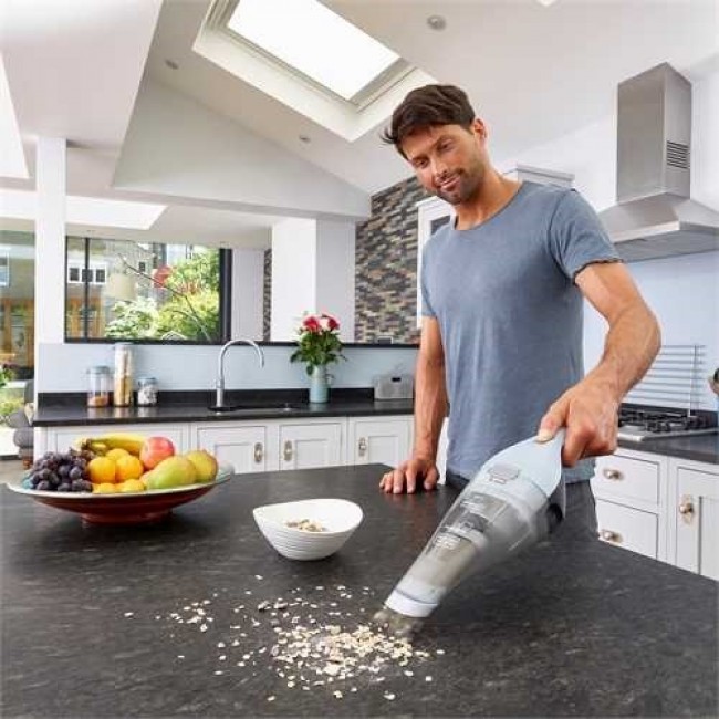Portable vacuum cleaner Black & Decker NVC215W Blue, Grey Bagless Portable vacuum cleaner Black & Decker NVC215W Blue, Grey Bagless