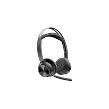 POLY Voyager Focus 2 USB-C-C Headset +USB-C/A Adapter +Charging Stand