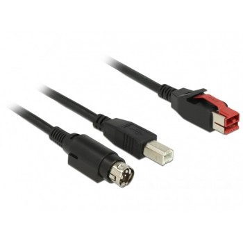DeLOCK 85489 USB cable USB 2.0 3 m USB B Black