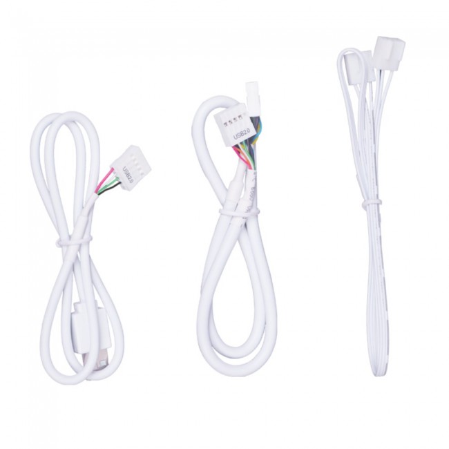 Lian Li EDGE HUB, 4x USB, 6x PWM - white