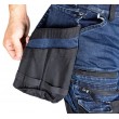NEO TOOLS DENIM Work Trousers, Cordura Reinforcements, Detachable Holster Pockets, Navy Blue, Size M/50