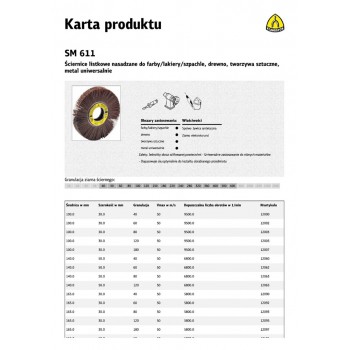 K.TAR WHEEL. LIST.150*50 gr. 80 SM611