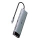 TP-Link UH9120C interface hub USB 3.2 Gen 1 (3.1 Gen 1) Type-C 5000 Mbit/s TP-Link UH9120C interface hub USB 3.2 Gen 1 (3.1 Gen 1) Type-C 5000 Mbit/s