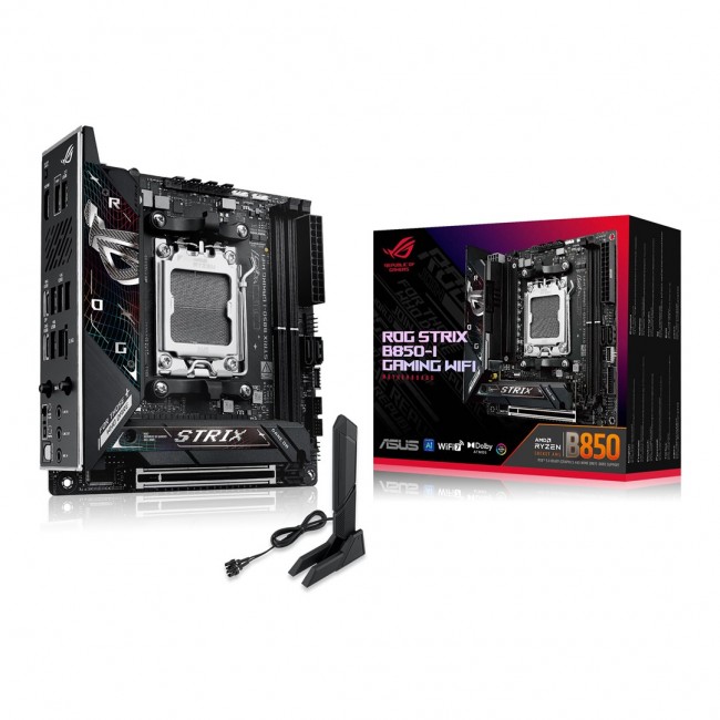 ASUS ROG STRIX B850-I GAMING WIFI AMD B850 Socket AM5 mini ITX ASUS ROG STRIX B850-I GAMING WIFI AMD B850 Socket AM5 mini ITX