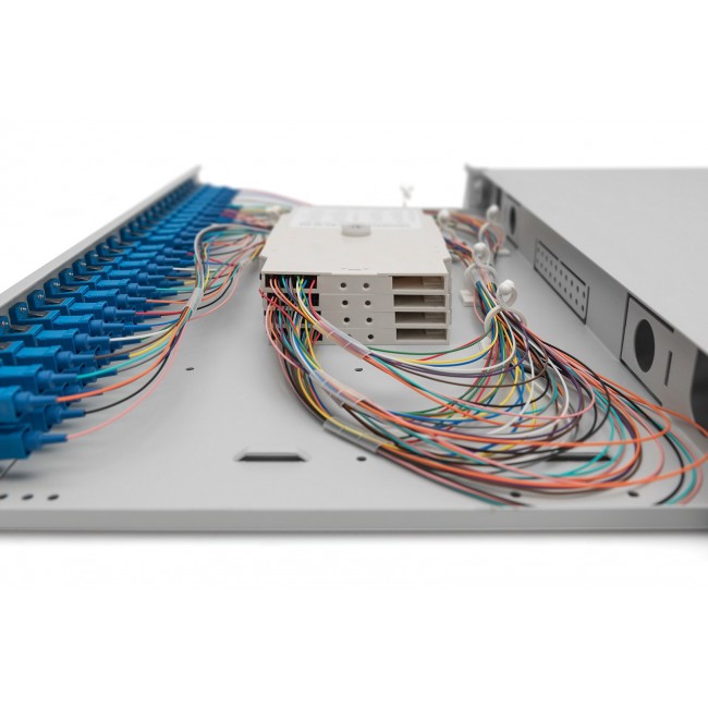 Digitus Fiber Optic Splice Box, Equipped, SC, OS2 Digitus Fiber Optic Splice Box, Equipped, SC, OS2