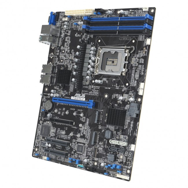 Asus P13R-E/10G-2T 1x LGA1700 Intel Xeon E-24XX C266 motherboard (4xDIMM, 8x SATA, 2xM.2, 2x10GbE, ASMB11-iKVM, ATX) Asus P13R-E/10G-2T 1x LGA1700 Intel Xeon E-24XX C266 motherboard (4xDIMM, 8x SATA, 2xM.2, 2x10GbE, ASMB11-iKVM, ATX)