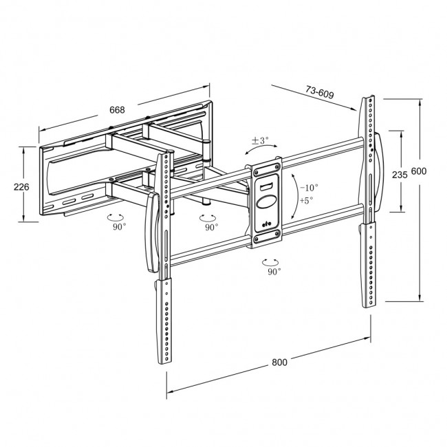 Montis Uchwyt TV DENALI 37
