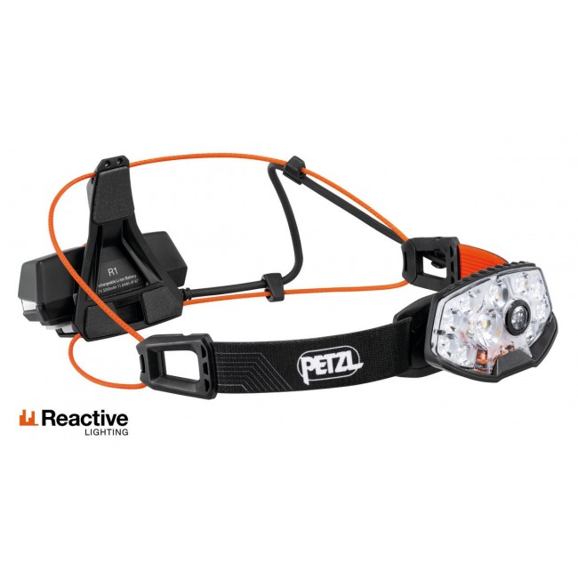 Petzl NAO RL Black, Orange Headband flashlight LED Petzl NAO RL Black, Orange Headband flashlight LED