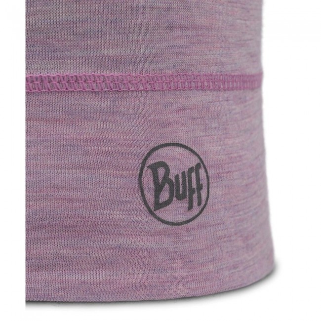 Buff Lightweight Merino Wool Beanie Hat Lilac