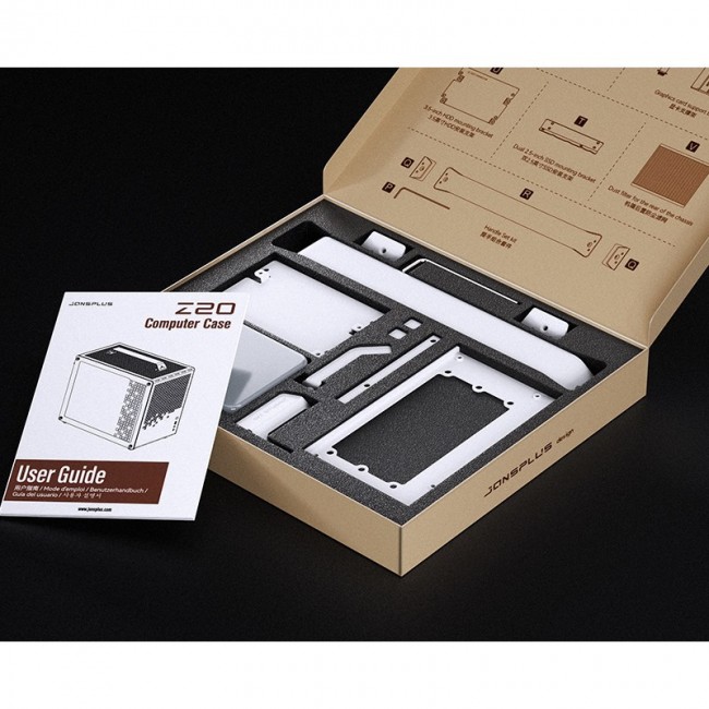 Jonsplus MATX Handle Case Z20 - black