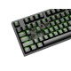 GENESIS Thor 404 TKL keyboard Gaming USB QWERTY US English Black