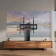 Maclean MC-450 Universal TV Stand for TV Cabinet max. 40kg, max. VESA 400x400 32-65 Maclean MC-450 Universal TV Stand for TV Cabinet max. 40kg, max. VESA 400x400 32-65
