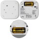 Qoltec 52579 Wireless smoke detector with battery | Tuya | Wi-fi | sensor service life 10 years | alarm 85dB | LED
