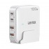 GaN network charger - Unitek P1229AWH01-EU | 100W 2x USB-C 2x USB-A