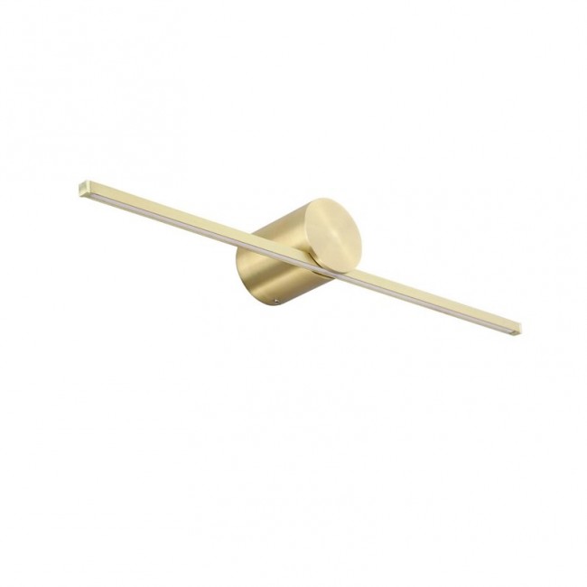 WALL LED LIGHT MODERN SLIM M IP44 GOLD WALL LED LIGHT MODERN SLIM M IP44 GOLD