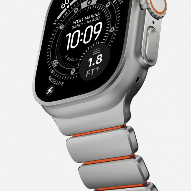 Nomad Stratos Band Natural Titanium