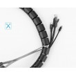 Ugreen cable organiser cover 5 m black Ugreen cable organiser cover 5 m black