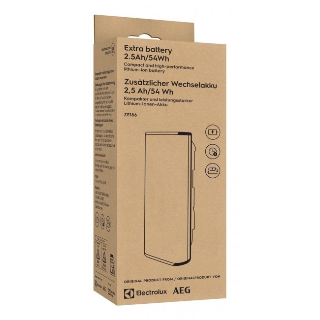 AEG ZE186 Battery Stick vacuum