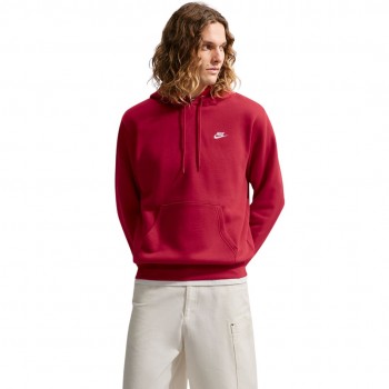 Bluza męska Nike Club BB czerwona FN3859 608 S