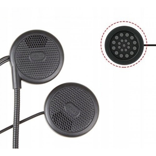 Headset FREEDCONN L1M motorcycle intercom Black Headset FREEDCONN L1M motorcycle intercom Black