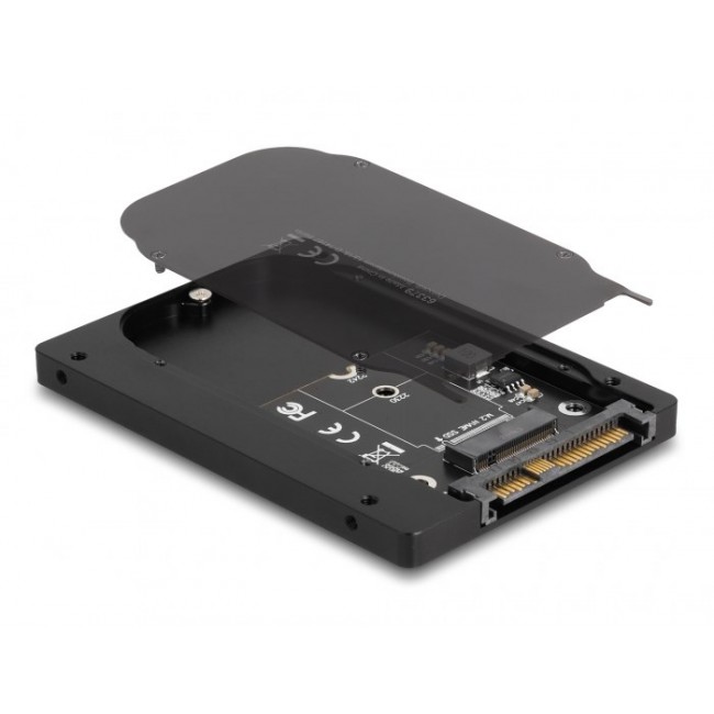 DeLOCK 2.5 Converter U.2 SFF-8639 to M.2 NVMe Key M - 7 mm height