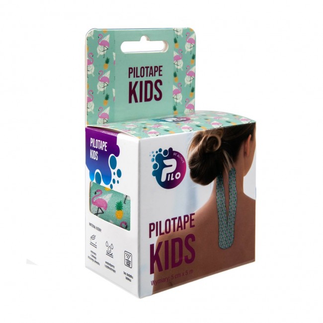 Kinesiology Tape PILOTAPE KIDS PILO-9020/1 REHAFUND, Flamingos Kinesiology Tape PILOTAPE KIDS PILO-9020/1 REHAFUND, Flamingos
