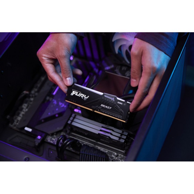 Kingston Technology FURY Beast 32GB 5200MT/s DDR5 CL36 DIMM RGB EXPO Kingston Technology FURY Beast 32GB 5200MT/s DDR5 CL36 DIMM RGB EXPO