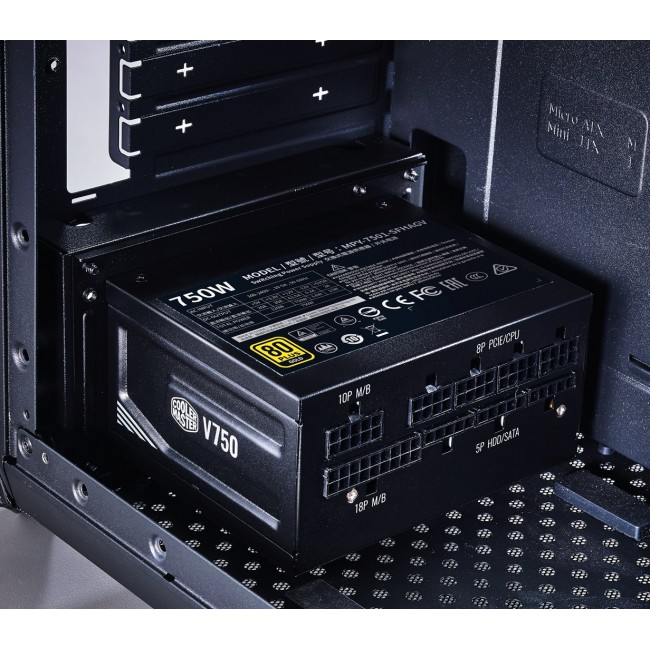 Cooler Master V750 SFX Gold power supply unit 750 W 24-pin ATX Black Cooler Master V750 SFX Gold power supply unit 750 W 24-pin ATX Black