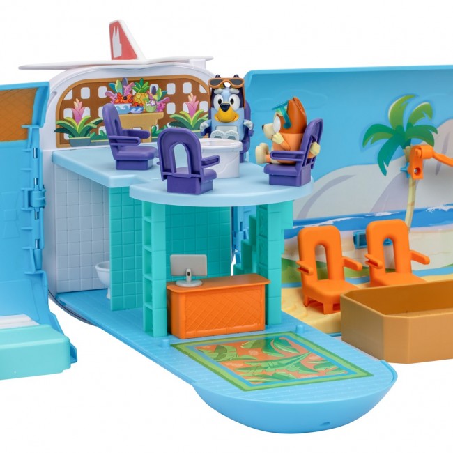 Moose Toys Bluey 3 in 1 Airplane Playset