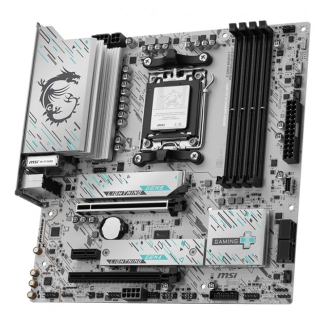 MSI B850M GAMING PLUS WIFI AMD B850 Socket AM5 micro ATX MSI B850M GAMING PLUS WIFI AMD B850 Socket AM5 micro ATX