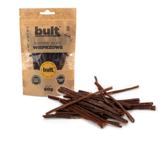 BULT Eko Dried pork intestine - Dog treat - 60g