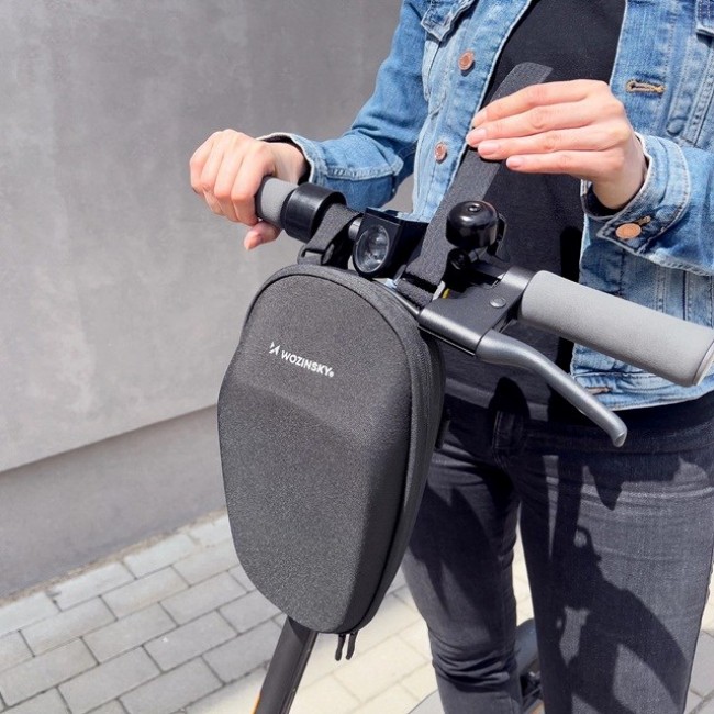 Wozinsky WSB1BK Waterproof scooter handlebar bag 4l Black Wozinsky WSB1BK Waterproof scooter handlebar bag 4l Black
