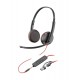 Poly Blackwire 3225 Stereo USB-C +USB-A +3,5mm