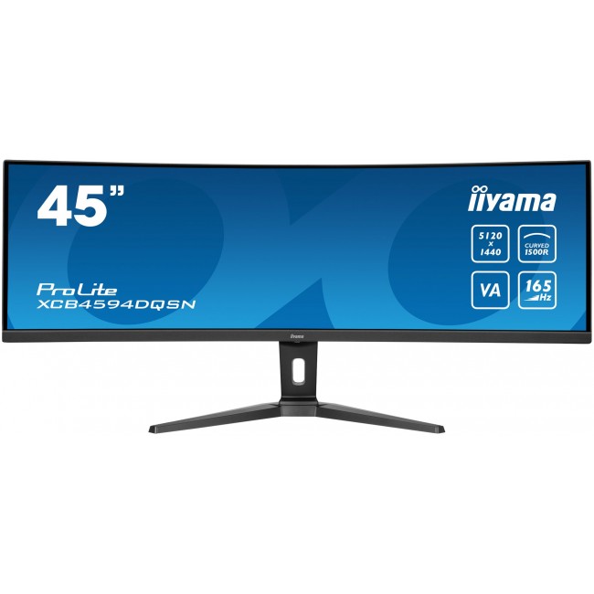 iiyama G-MASTER 45 Dual QHD VA panel with KVM switch, USB-C dock and RJ45 (LAN) and height adjustable stand iiyama G-MASTER 45 Dual QHD VA panel with KVM switch, USB-C dock and RJ45 (LAN) and height adjustable stand