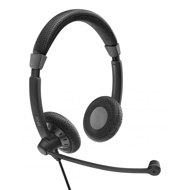 EPOS | SENNHEISER IMPACT SC 75 USB MS Headset Wired Headband Calls/Music USB Type-A Black EPOS | SENNHEISER IMPACT SC 75 USB MS Headset Wired Headband Calls/Music USB Type-A Black