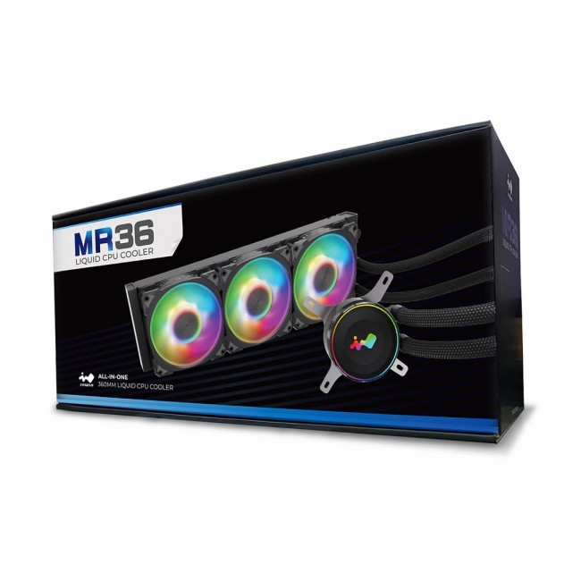 In Win IW-LC-MR36 computer cooling system Processor Liquid cooling kit 12 cm Black