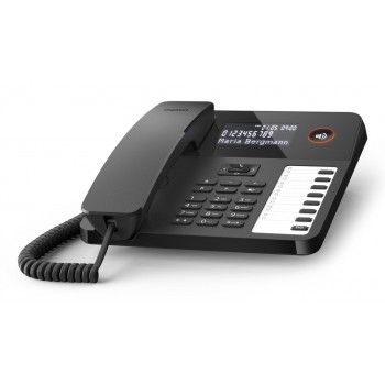 Gigaset DESK 600 Analog telephone Caller ID Black