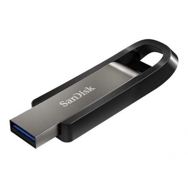 SanDisk Extreme Go USB flash drive 256 GB USB Type-A 3.2 Gen 1 (3.1 Gen 1) Stainless steel