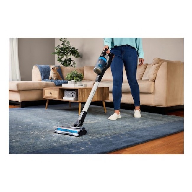 Black & Decker BHFEB520D1-QW stick vacuum/electric broom Battery Dry Cyclonic Bagless Black, Silver, Transparent 2 Ah